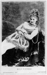 Carte de Visite von Mlle Pitteri